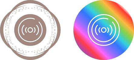 Live Streaming Circle Vector Icon