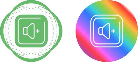 Volume Up Square Vector Icon