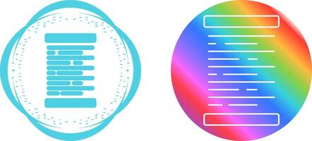 Left Alignment Vector Icon