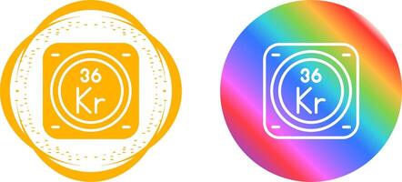 Chemical Element Vector Icon
