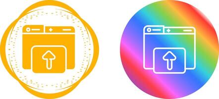 Uploading Vector Icon