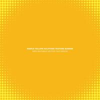 Simple Light Yellow Abstract Background With Halftone Vector Texture