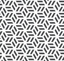 Seamless geometric dark gray pattern vector