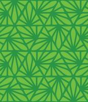 Seamless green pattern for background vector