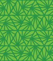 Seamless green pattern for background vector