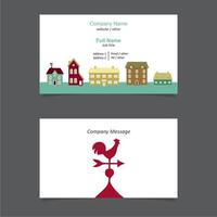 business card vector template