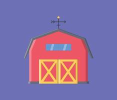 barn stable vane building architecture vector