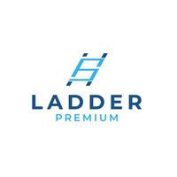 Ladder Logo Design Concept Vector Illustration