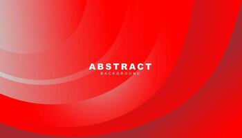 Red abstract background. Dynamic shapes composition vector