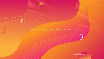 Colorful gradient fluid shapes background vector