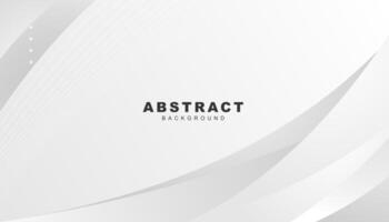 abstract white and gray background. Dynamic shapes composition vector