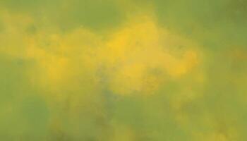 beautiful yellow green watercolor texture. abstract colorful background texture, abstract watercolor cloud vector