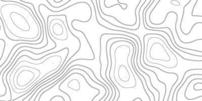 Topographic Map Seamless Pattern. Abstract Topography Vector Background