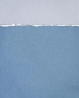 abstract paper landscape in blue pastel tones - collection of handmade rag papers photo