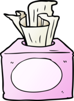 cartoon box of tissues png