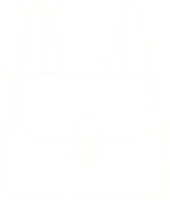 desenho de giz de bolsa png