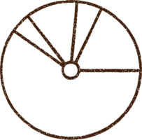 cirkeldiagram houtskooltekening png