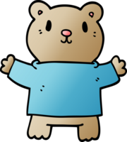 cartoon doodle teddy bear png