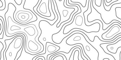 Topographic map patterns. Topography line map. Topographic map contours. Modern design with white background with topographic wavy pattern design vector