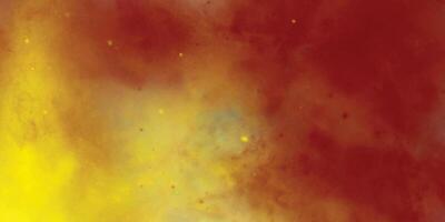 abstract watercolor background. dark red yellow and orange background texture. vector