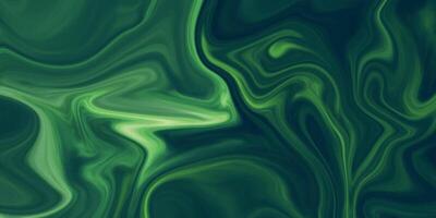 Abstract green liquid background with waves. Modern background painting art with neon green liquid pattern. vector