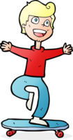 Cartoon-Skater-Junge png