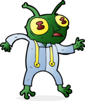 cartoon alien spaceman png