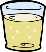 dessin animé whisky verre png