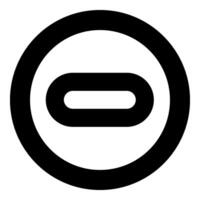 Towel stack of folded bath napkin icon in circle round black color vector illustration image solid outline style