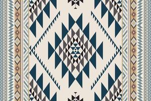 Navajo tribal vector seamless pattern. Native American ornament. Ethnic South Western decor style. Boho geometric ornament. Vector seamless pattern. Mexican blanket, rug. Woven carpet illustration.