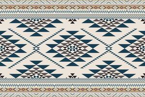 navajo tribal vector sin costura modelo. nativo americano ornamento. étnico sur occidental decoración estilo. boho geométrico ornamento. vector sin costura modelo. mexicano frazada, alfombra. tejido alfombra ilustración.