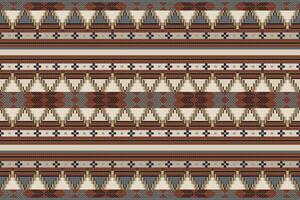 navajo tribal vector sin costura modelo. nativo americano ornamento. étnico sur occidental decoración estilo. boho geométrico ornamento. vector sin costura modelo. mexicano frazada, alfombra. tejido alfombra ilustración.