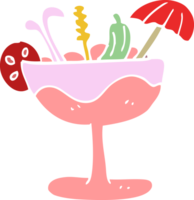 cartoon doodle cocktail png