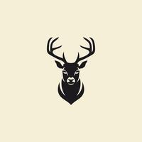 AI generated Deer logo vector icon design template