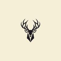 AI generated Deer logo vector icon design template