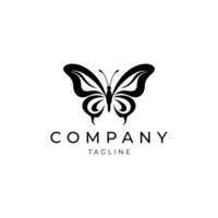 AI generated Butterfly logo icon design vector