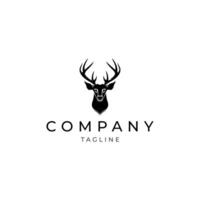 AI generated Deer logo vector design template