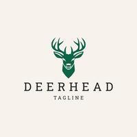 AI generated Deer logo vector icon design template