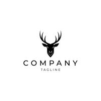 AI generated Deer logo vector design template