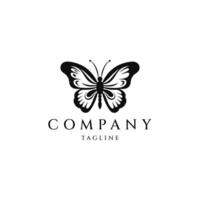 AI generated Butterfly logo icon design vector