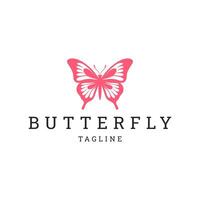 AI generated Butterfly logo icon design vector