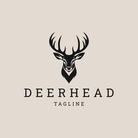 AI generated Deer logo vector icon design template