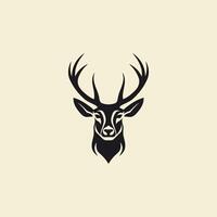 AI generated Deer logo vector icon design template