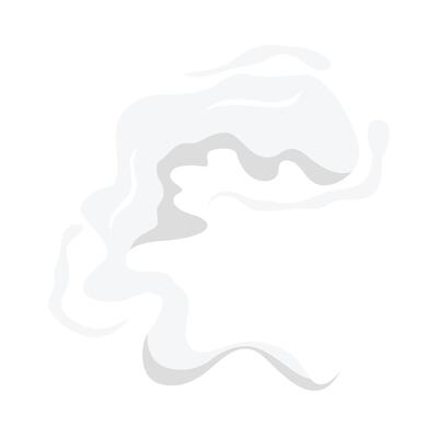Smoke explosion effect. Hand drawn manga comic effect.