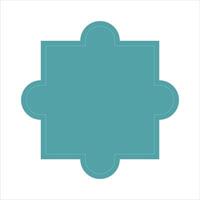 Islamic shape text box title frame border. vector