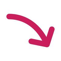 Arrow right icon. for your web site design, Arrow pointing to the right vector