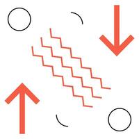 resumen memphis geométrico forma antecedentes vector