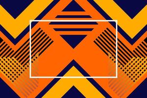 Abstract memphis geometric pattern gradient shape background template vector