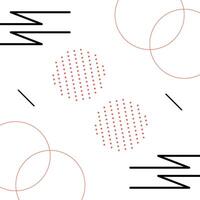 resumen memphis geométrico forma antecedentes vector
