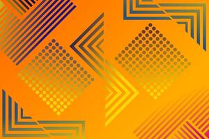 Abstract memphis geometric pattern gradient shape background template vector